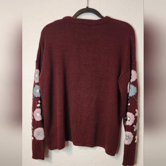 AMP Vintage Embroidered Sweater, Size L - Picture 2 of 10